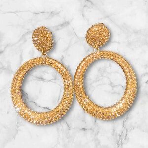 Elegant Gold Hoop Earrings